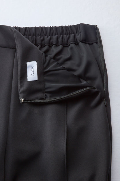 Office jersey wide pants（Black）