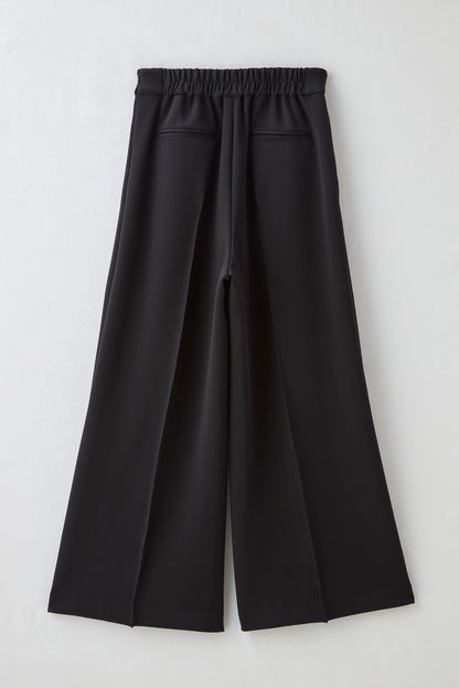 Office jersey wide pants（Black）