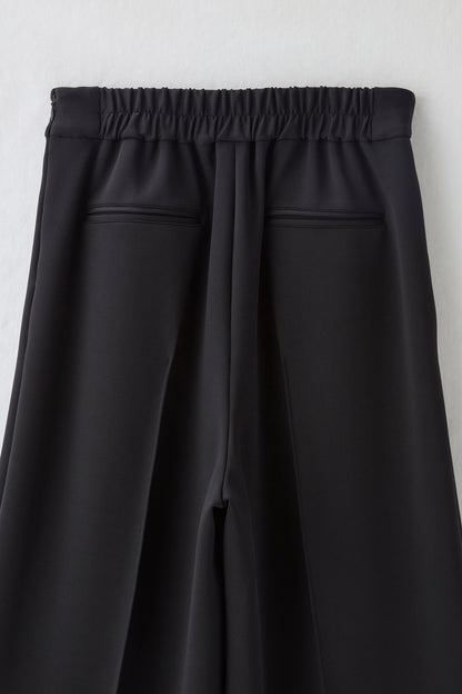 Office jersey wide pants（Black）
