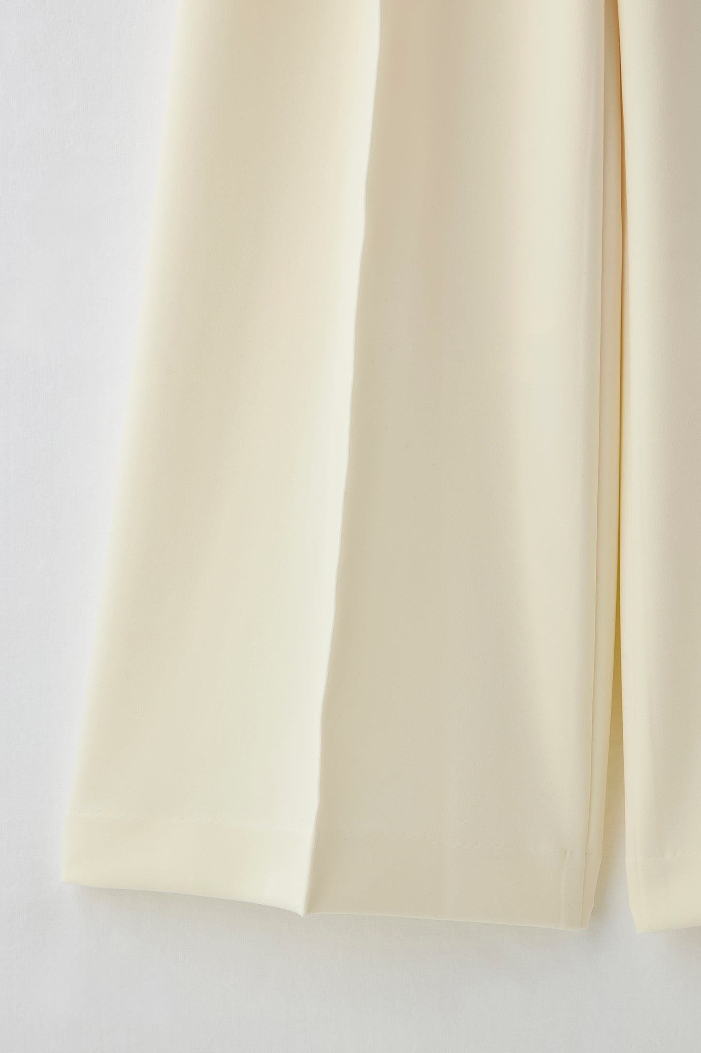 Office jersey wide pants（Ivory）