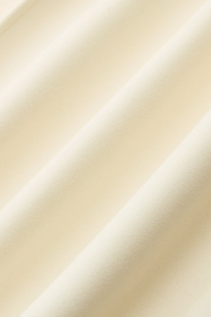 Office jersey wide pants（Ivory）