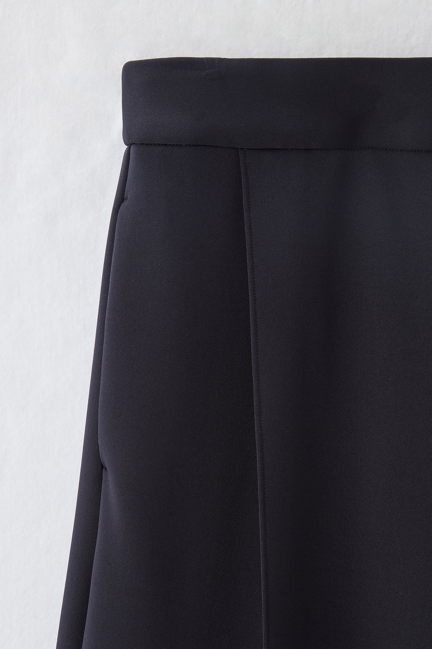 Office jersey wide pants（Navy）