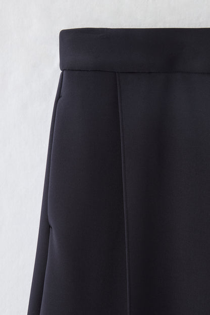 Office jersey wide pants（Navy）