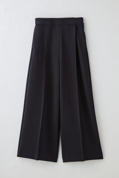 Office jersey wide pants（Navy）