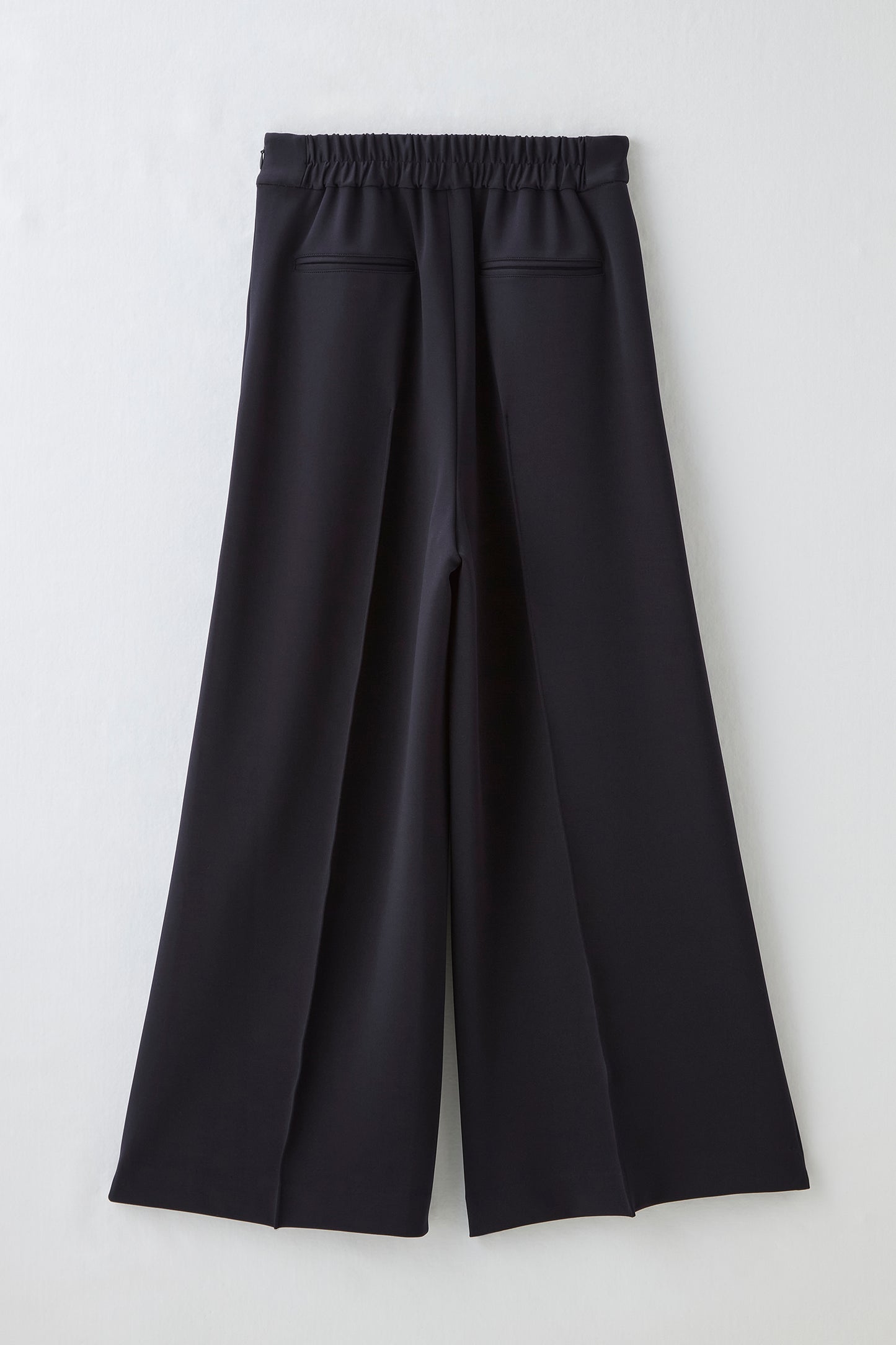 Office jersey wide pants（Navy）