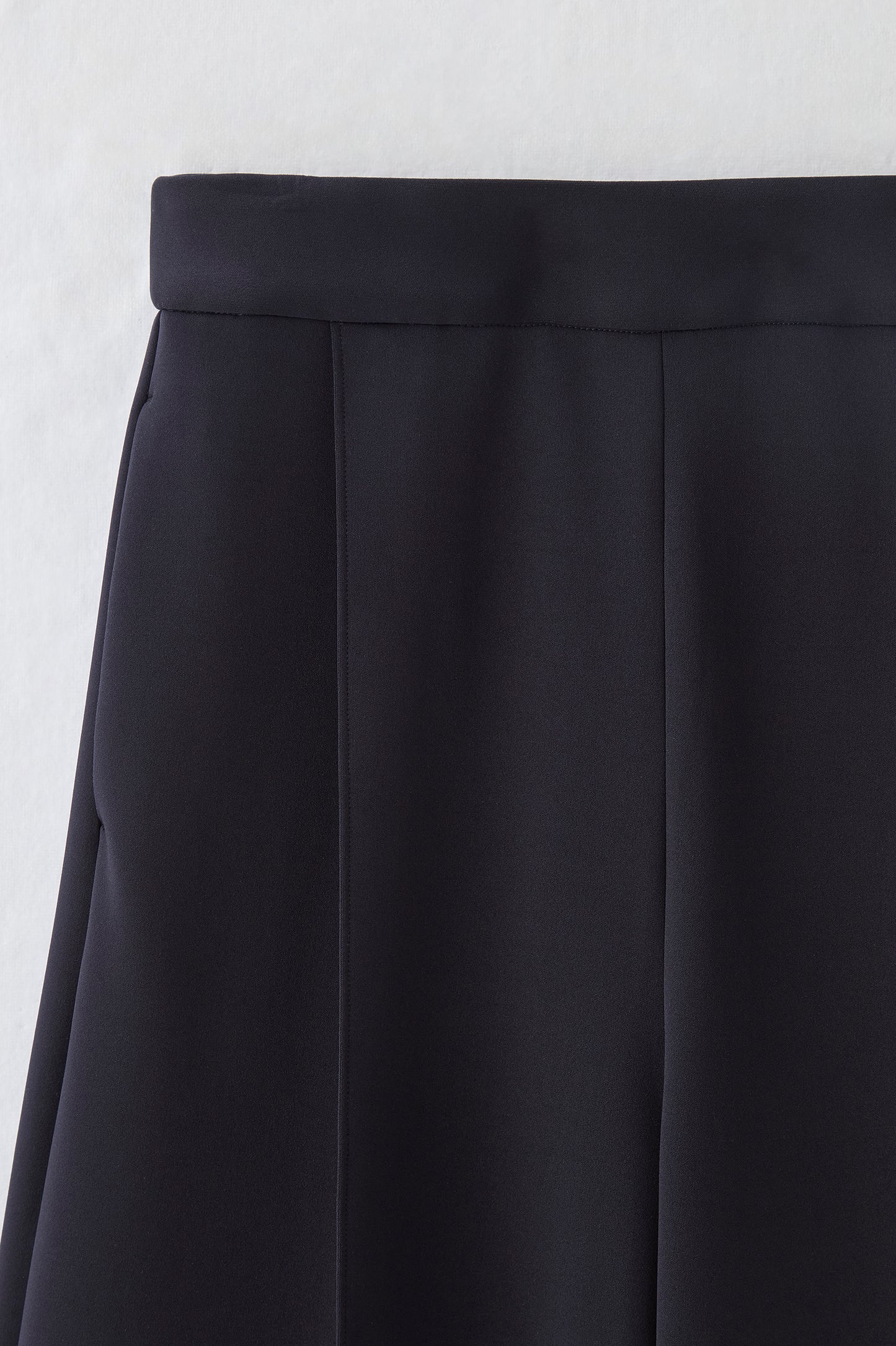 Office jersey wide pants（Navy）