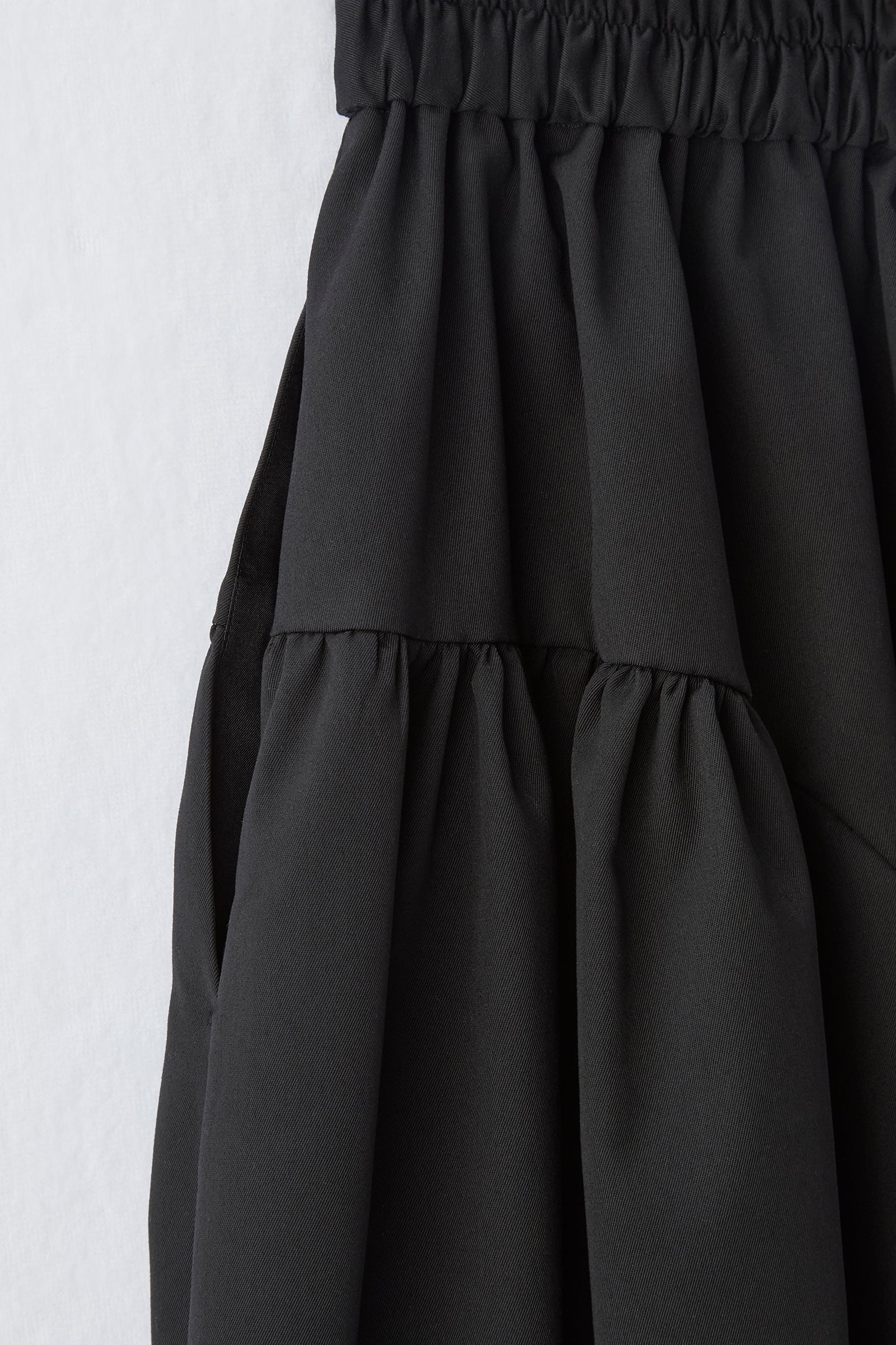 Opera gather skirt（Black） – Audire