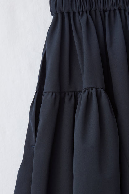 Opera gather skirt（Navy）