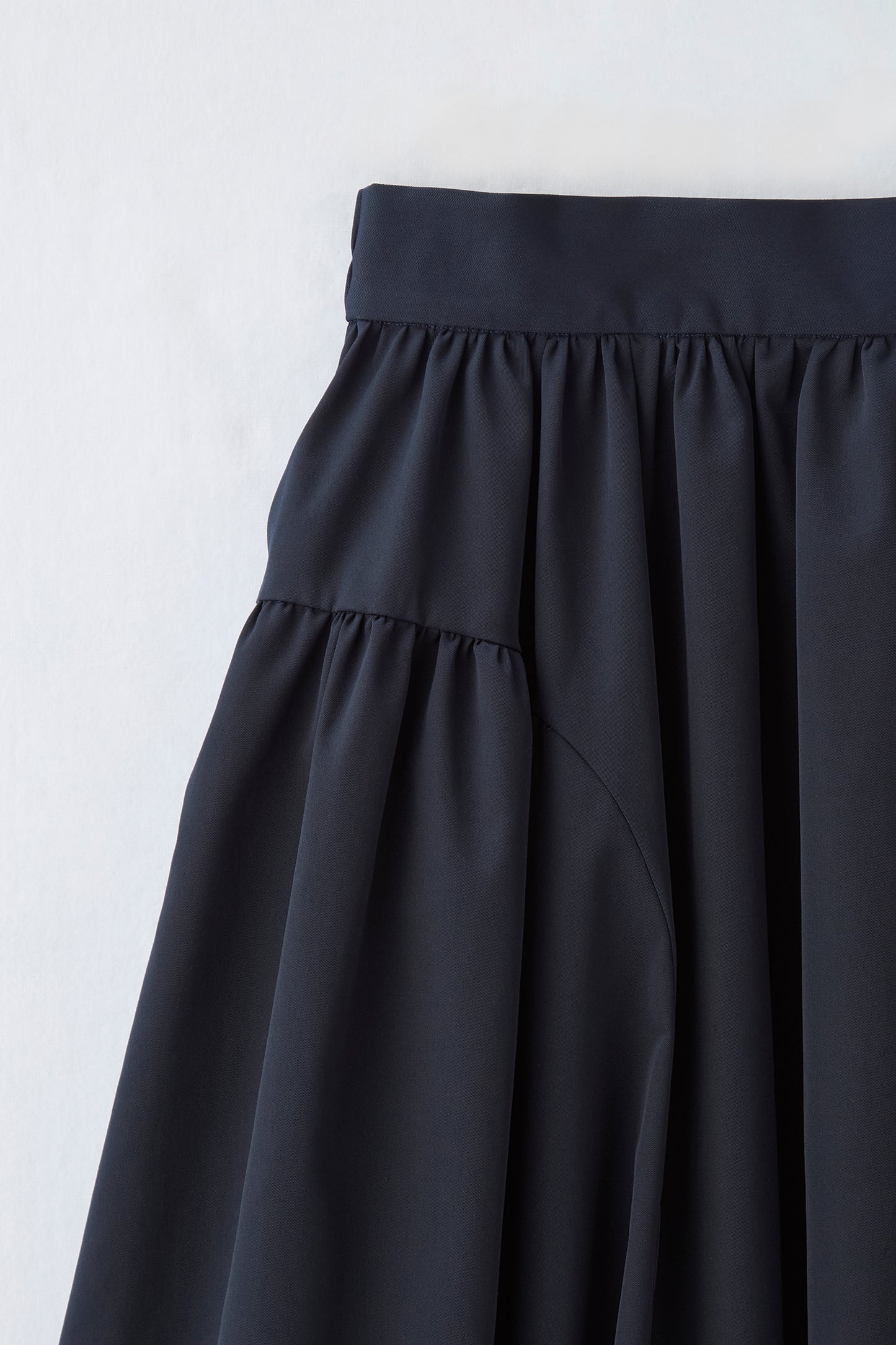 Opera gather skirt（Navy）