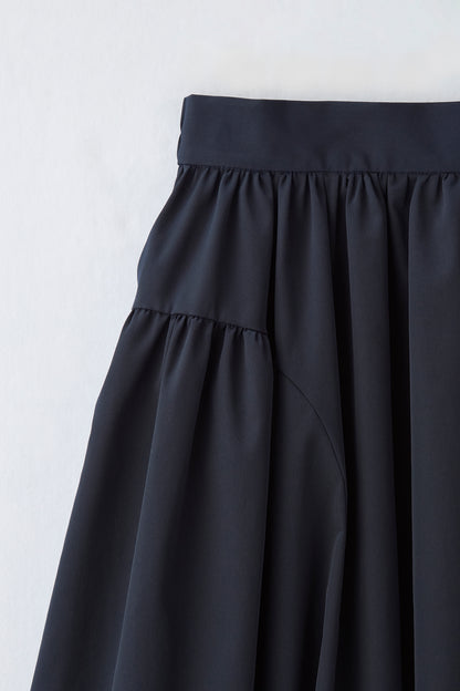 Opera gather skirt（Navy）