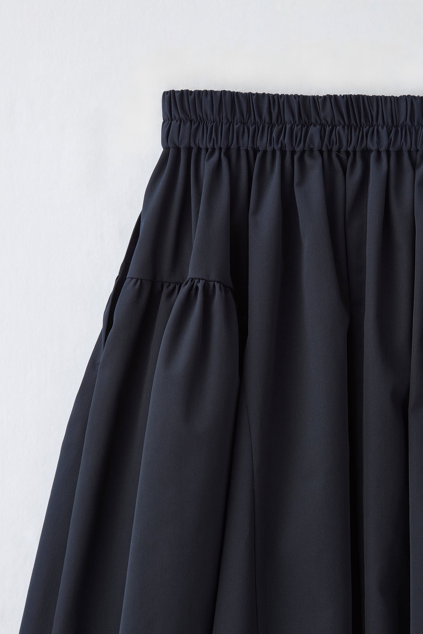 Opera gather skirt（Navy）