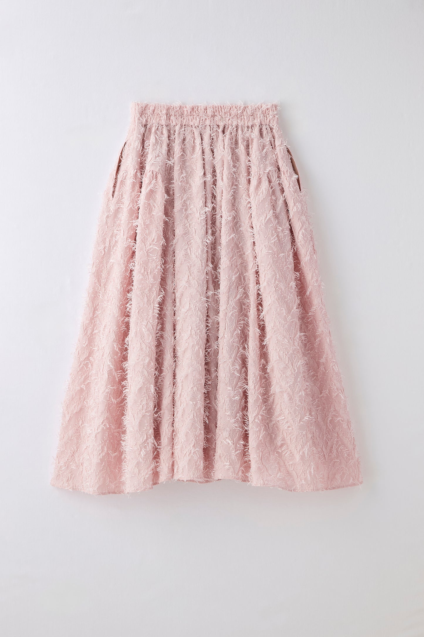 Opera gather skirt（Jacquard Pink）