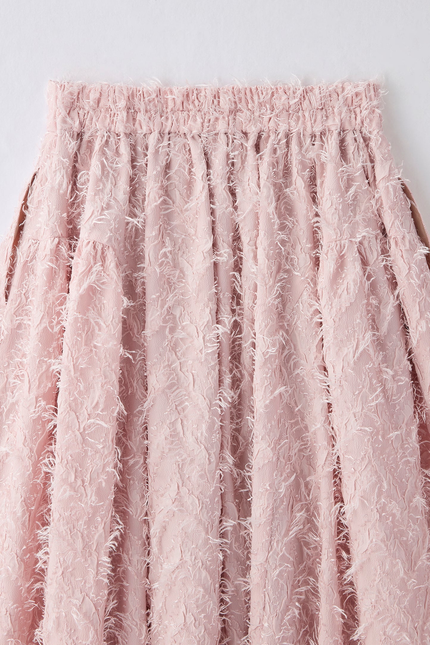 Opera gather skirt（Jacquard Pink）