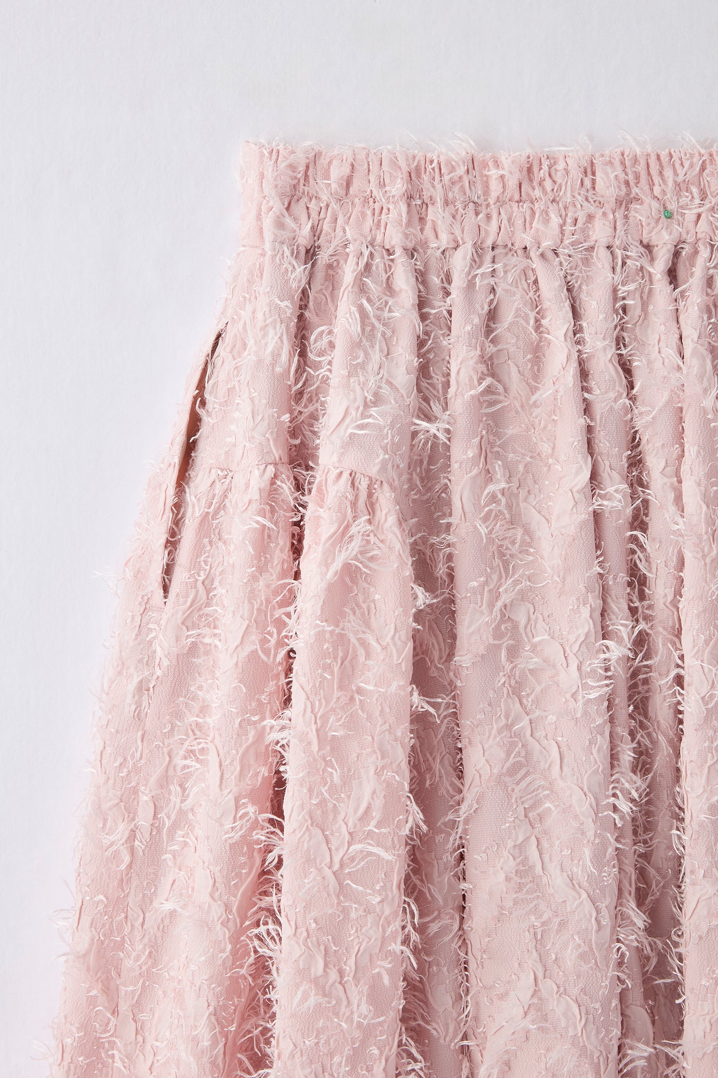 Opera gather skirt（Jacquard Pink）