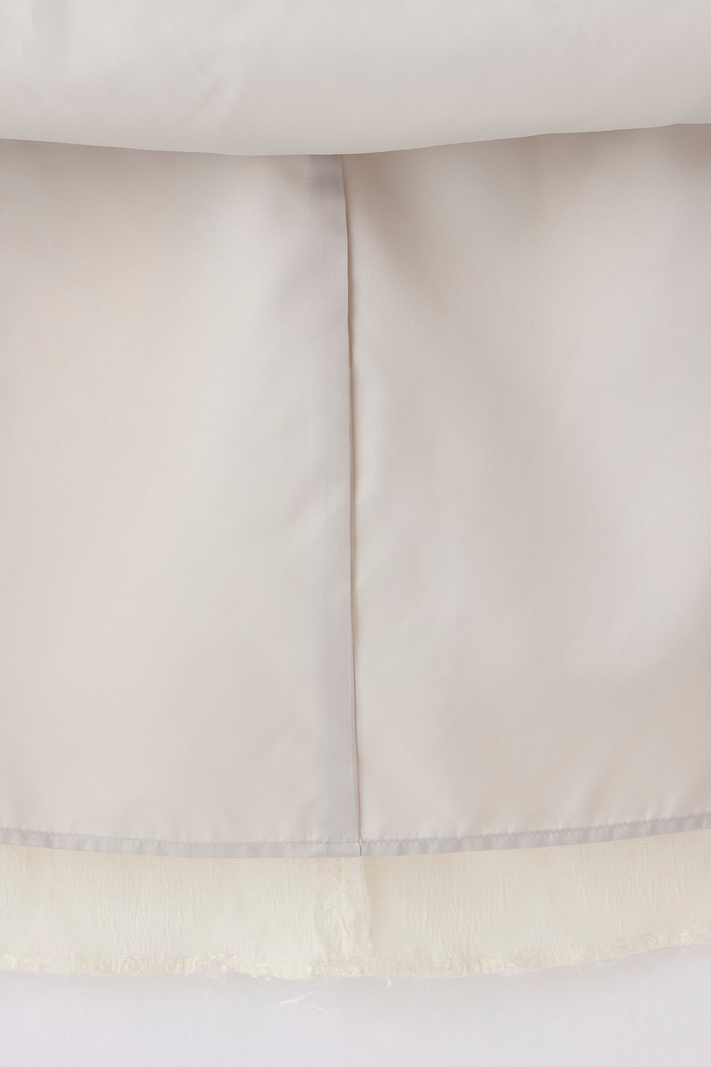 Opera gather skirt（Jacquard White）