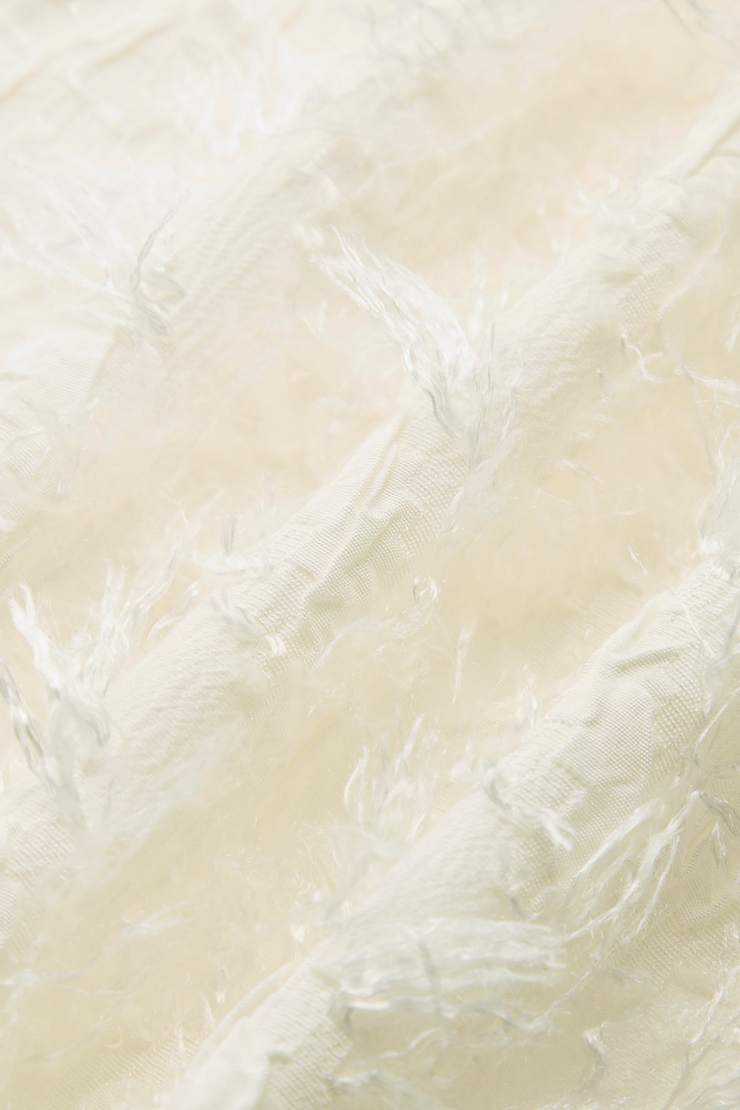 Opera gather skirt（Jacquard White）