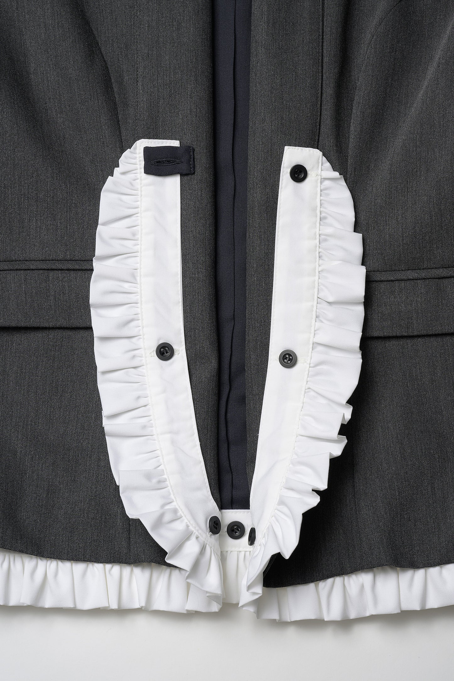 Frill smart vest(Gray)