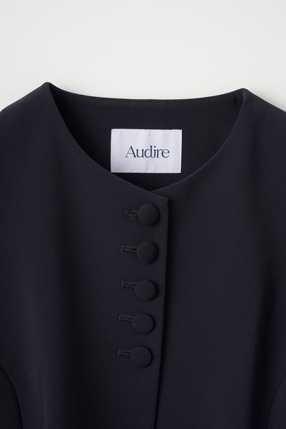 Frill smart vest(Navy)