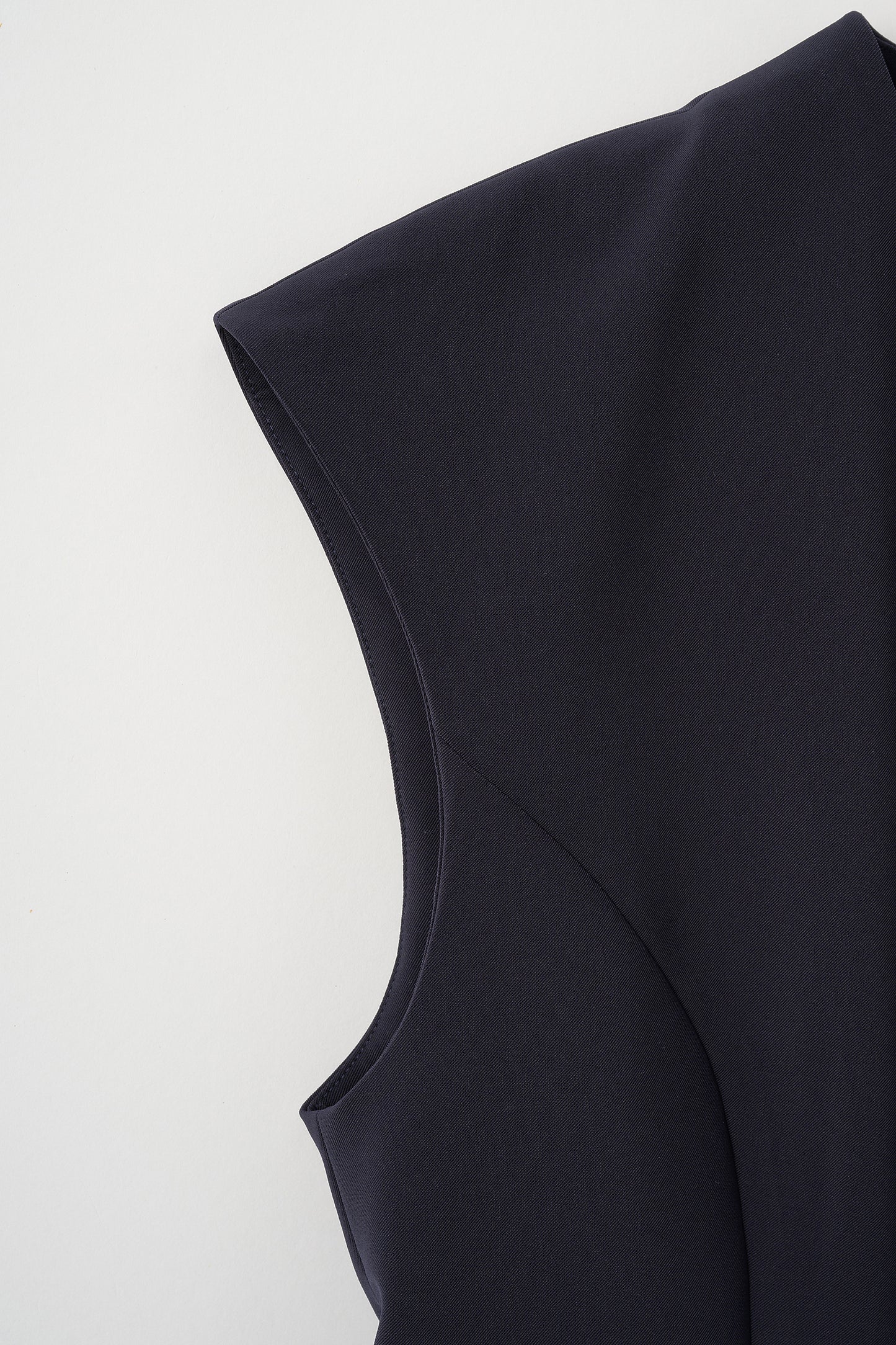 Frill smart vest(Navy)