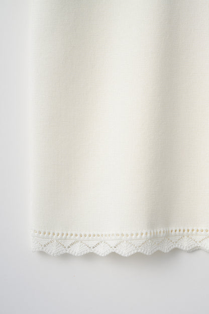 Cool knit polo(White)