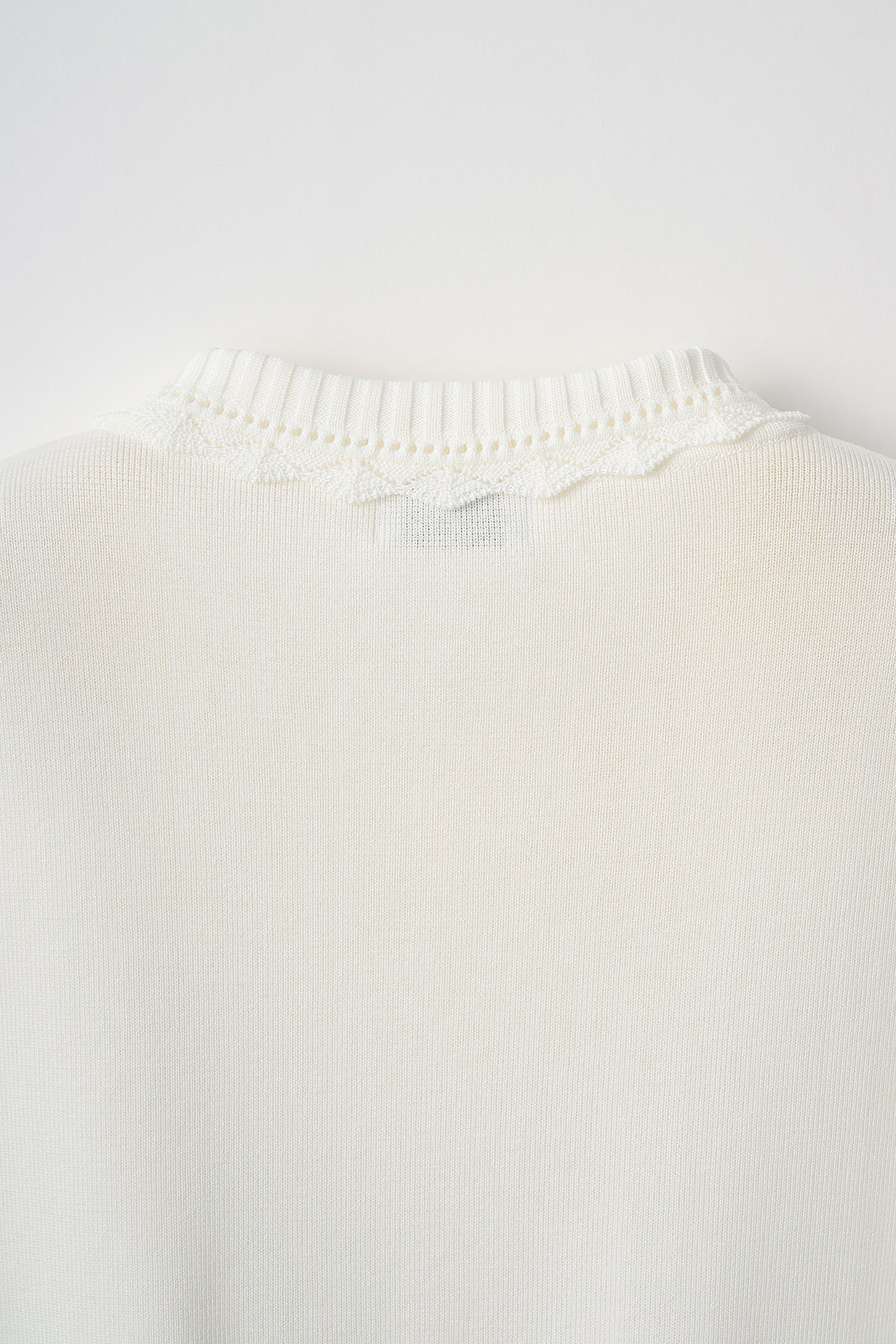 Cool knit polo(White)