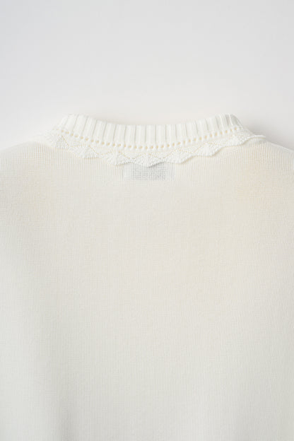 Cool knit polo(White)