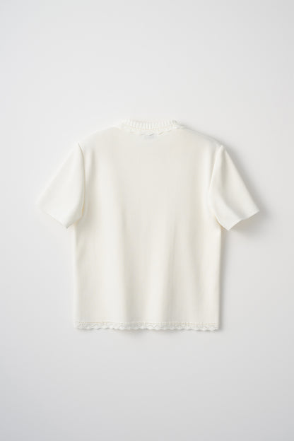 Cool knit polo(White)