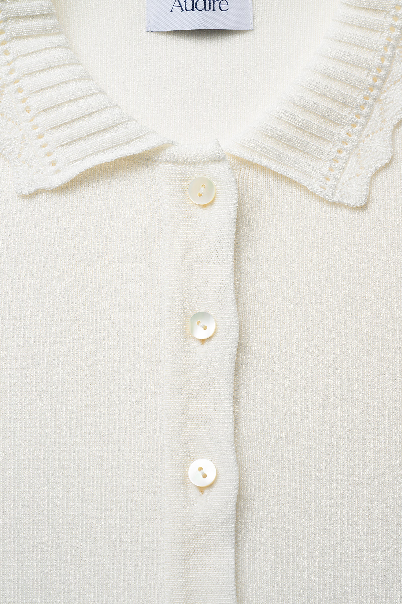 Cool knit polo(White) – Audire