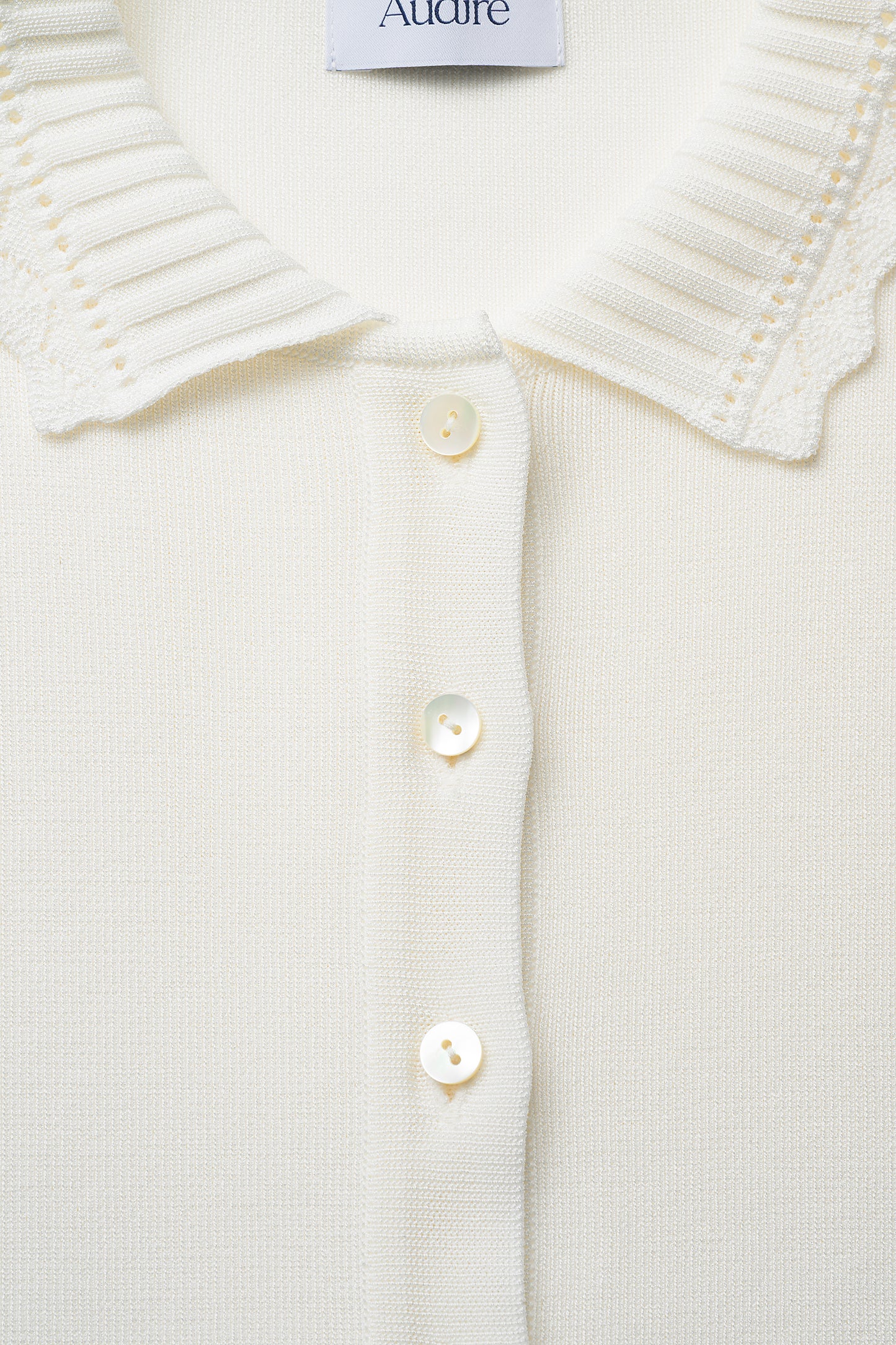Cool knit polo(White)