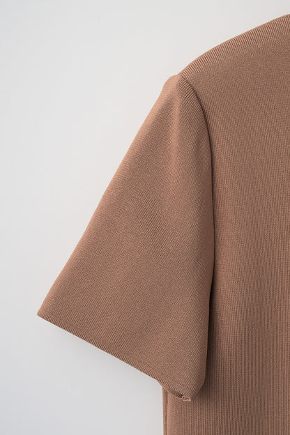 Cool knit polo(Biscuit)