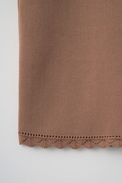 Cool knit polo(Biscuit)