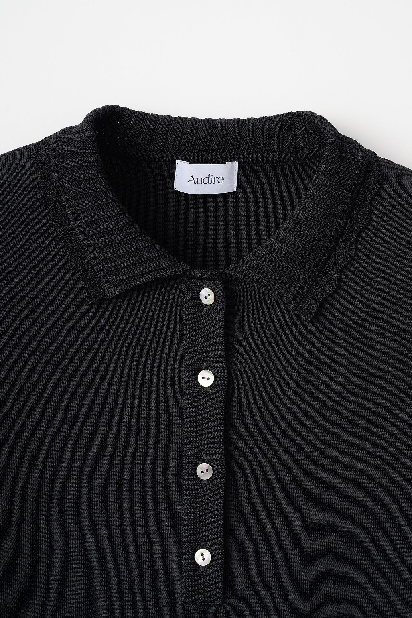 Cool knit polo(Black)