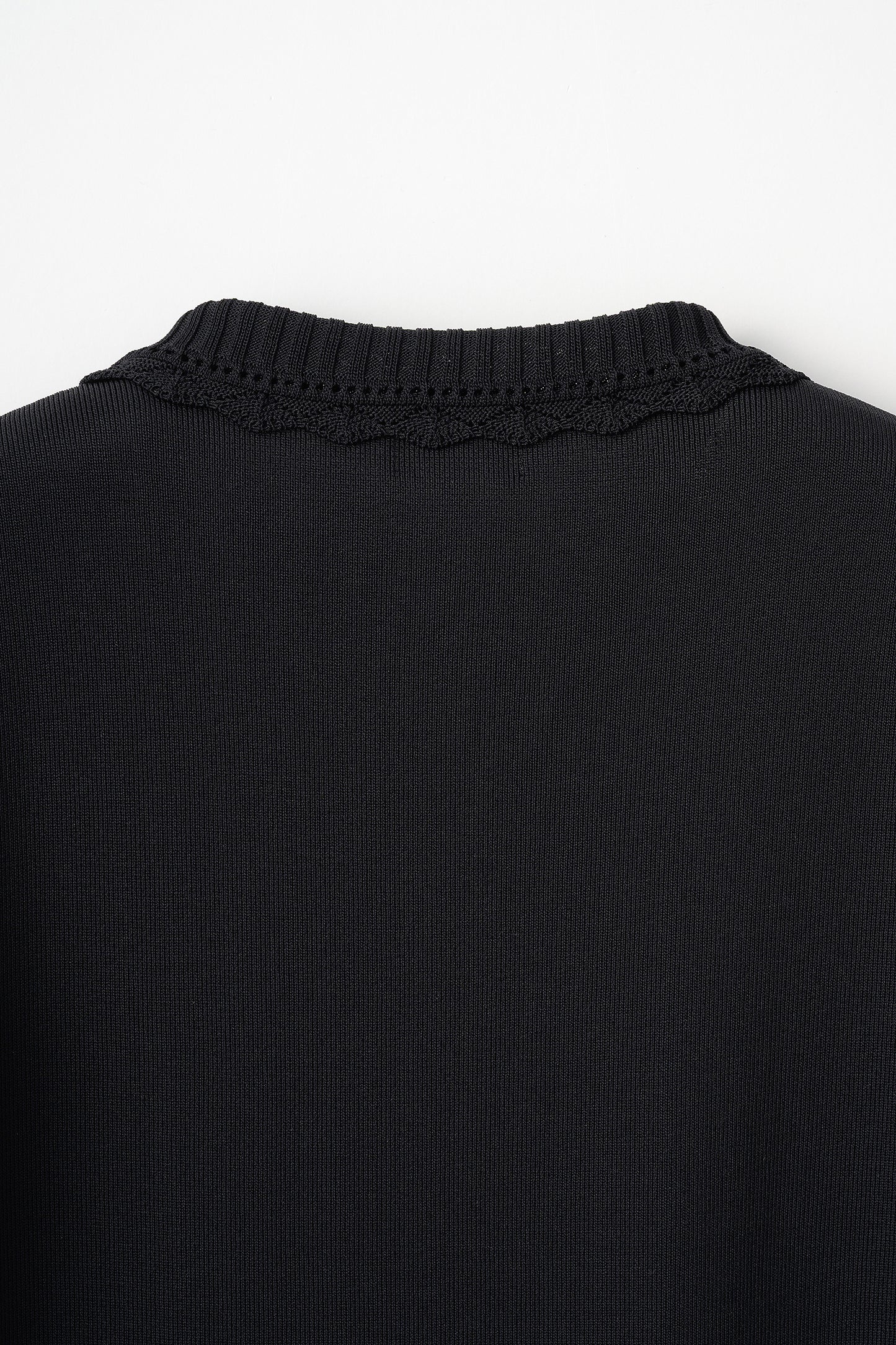 Cool knit polo(Black)