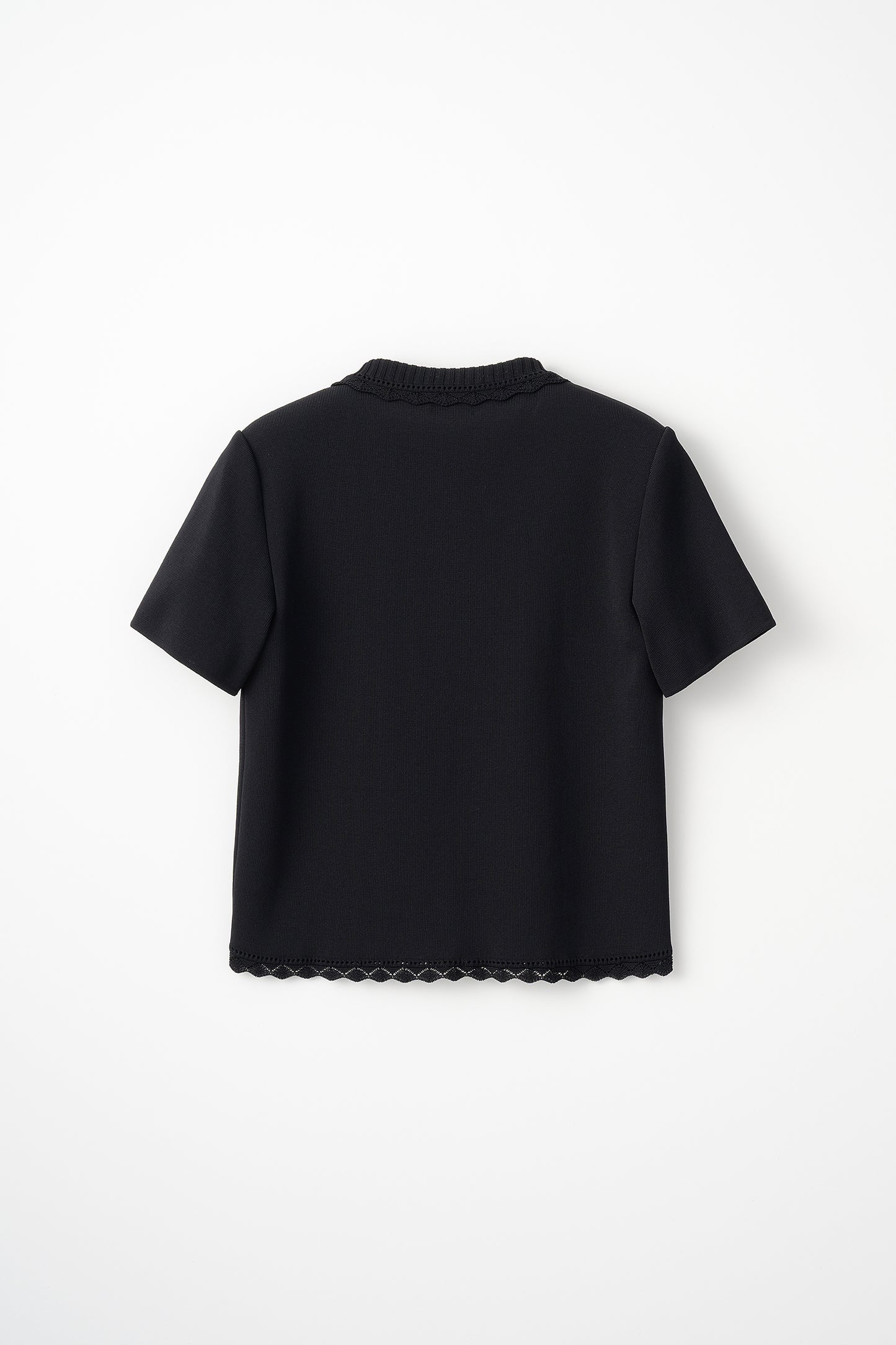 Cool knit polo(Black)