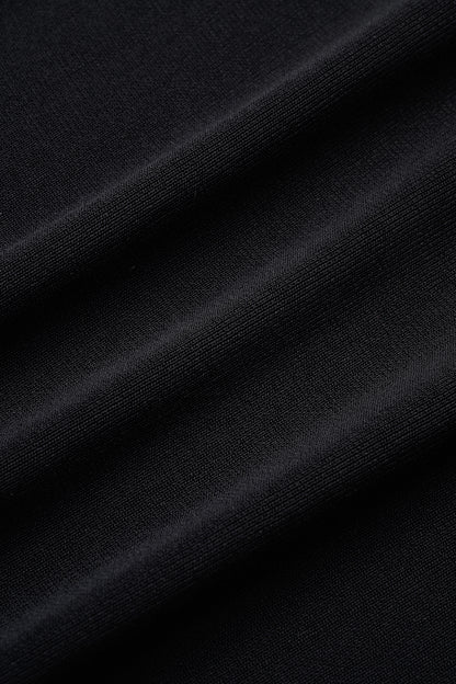 Cool knit polo(Black)