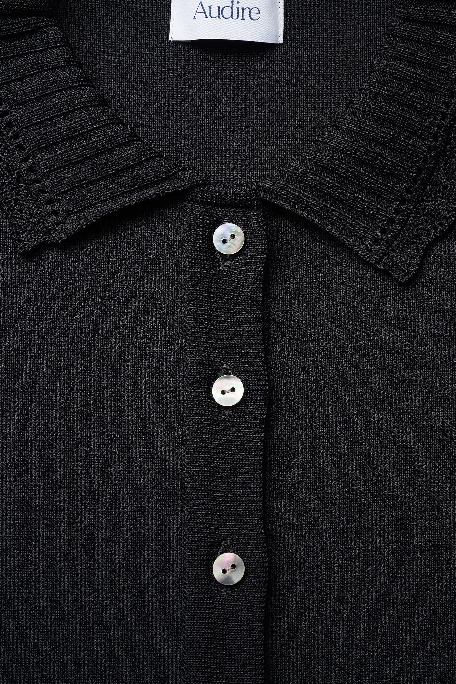 Cool knit polo(Black) – Audire