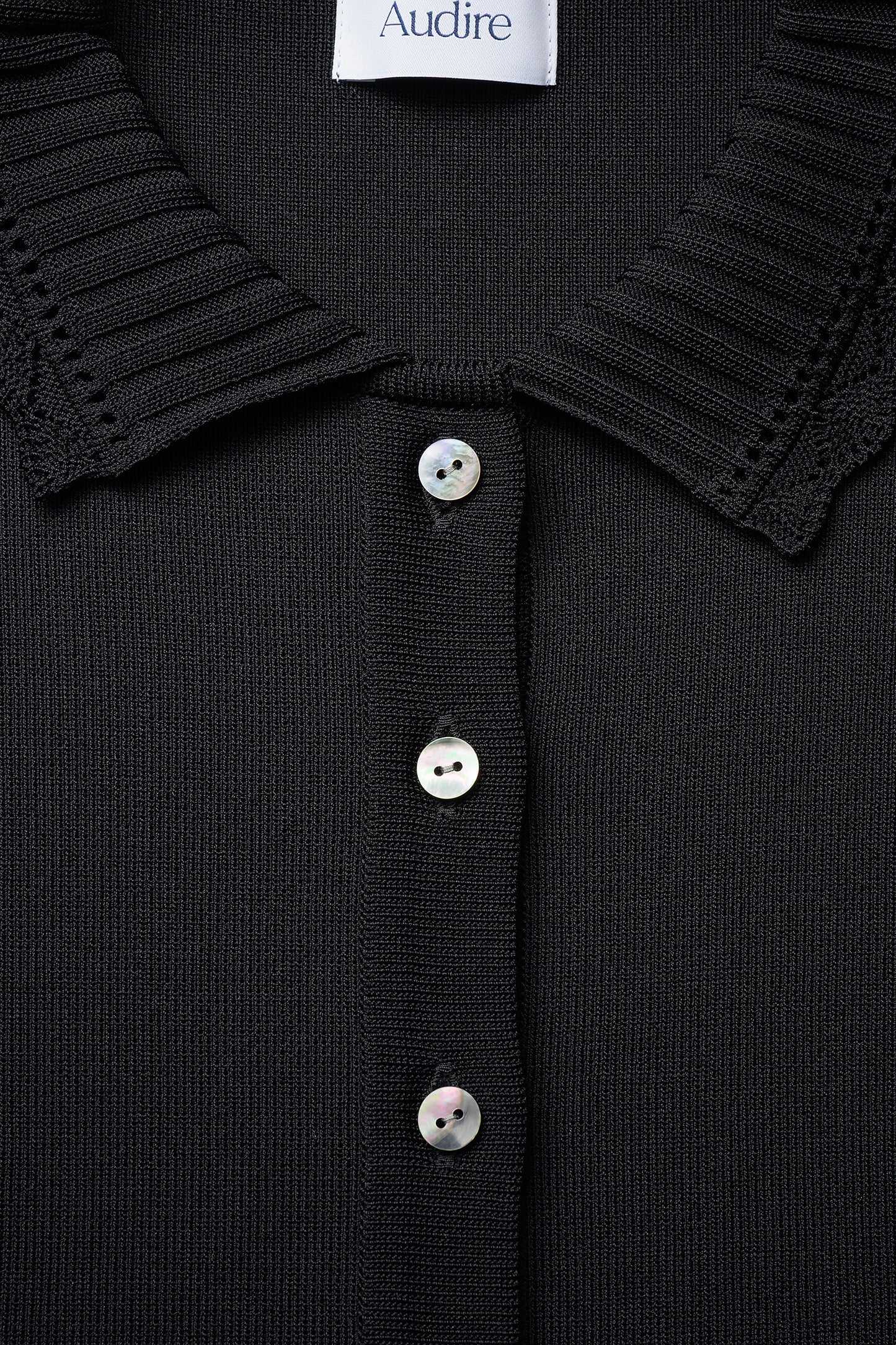 Cool knit polo(Black)