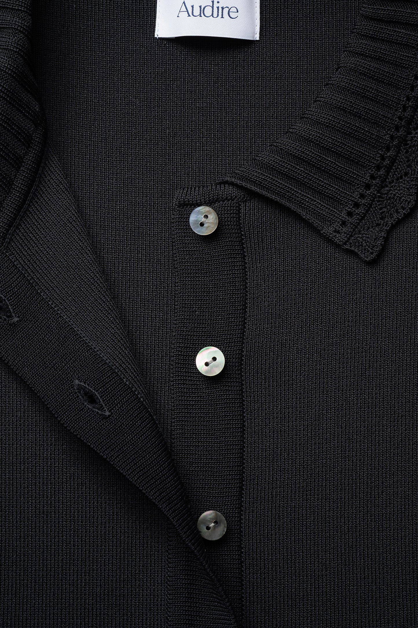 Cool knit polo(Black)