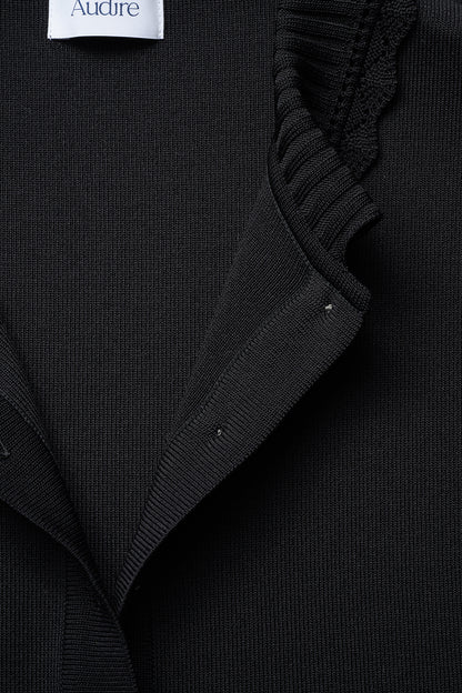 Cool knit polo(Black)