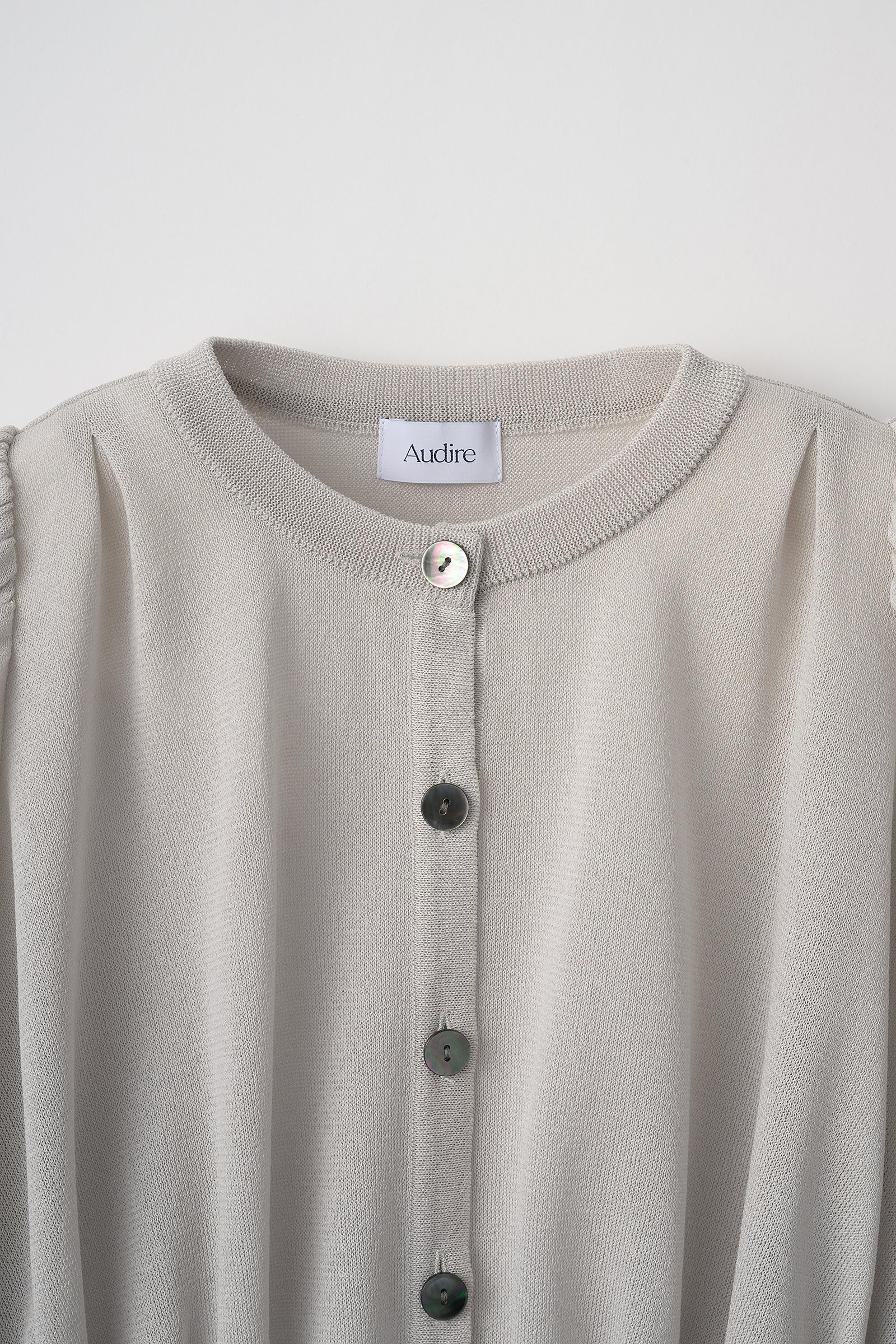 Candy gather cardigan(Pale gray) – Audire