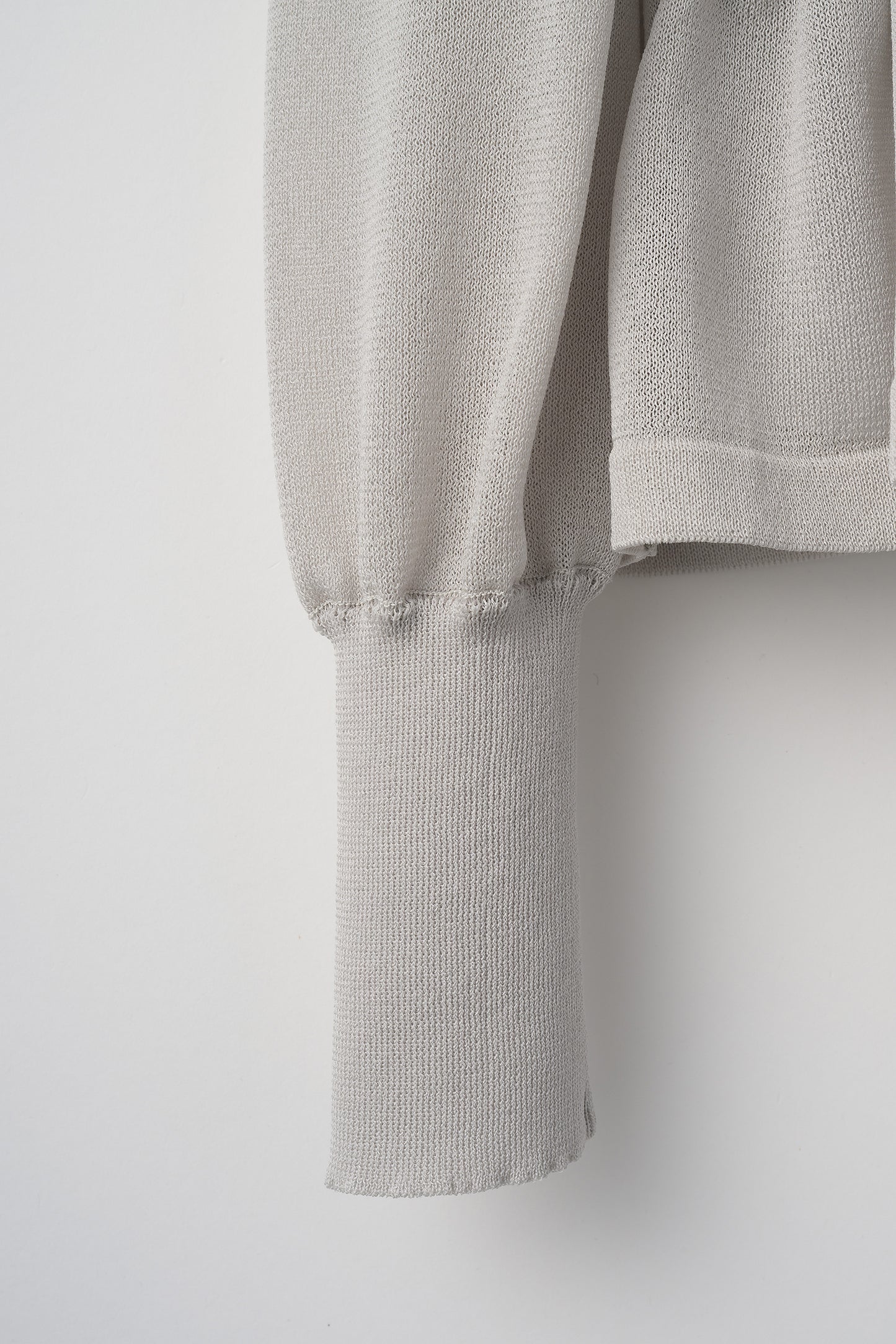 Candy gather cardigan(Pale gray)