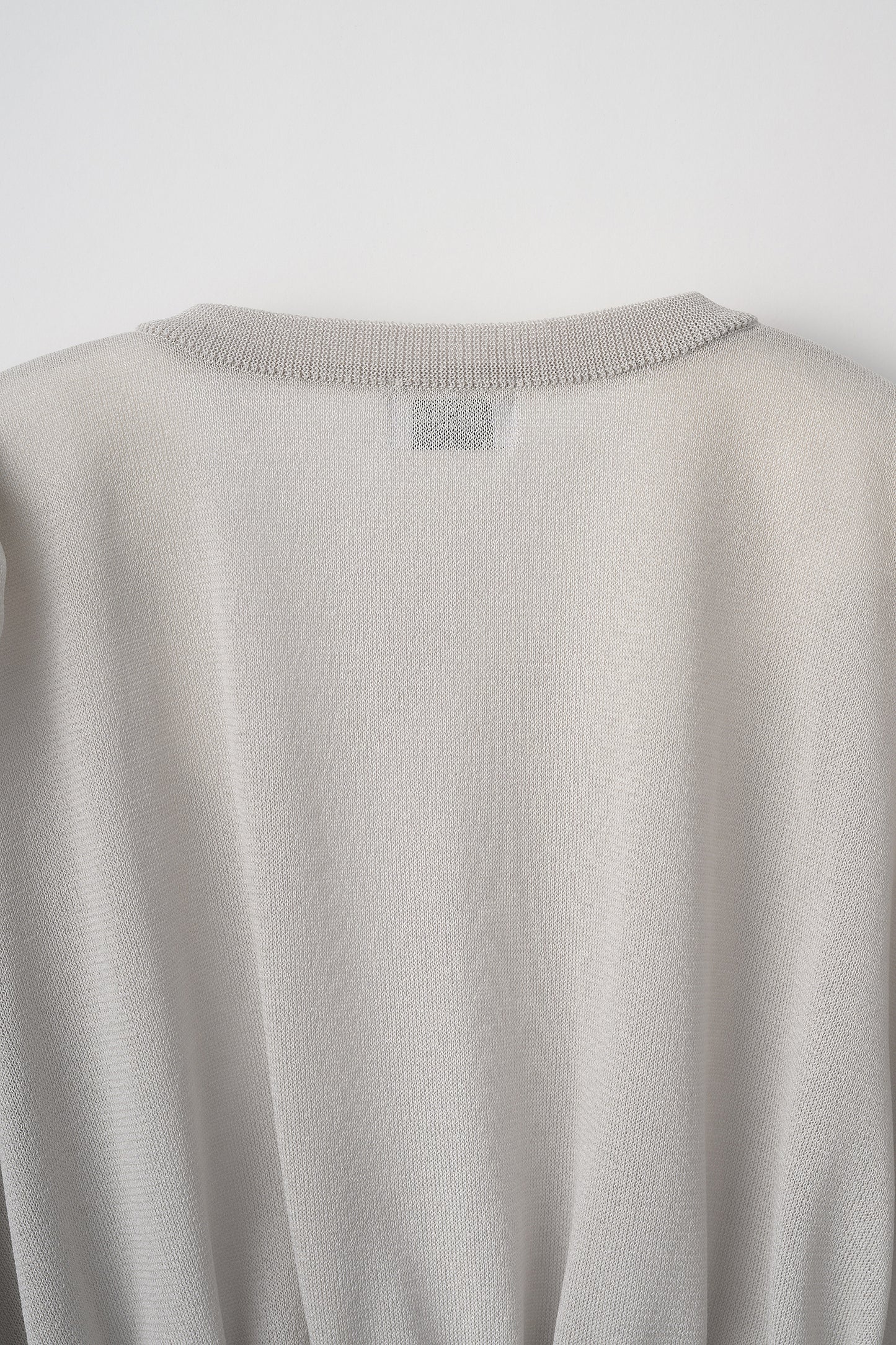 Candy gather cardigan(Pale gray)