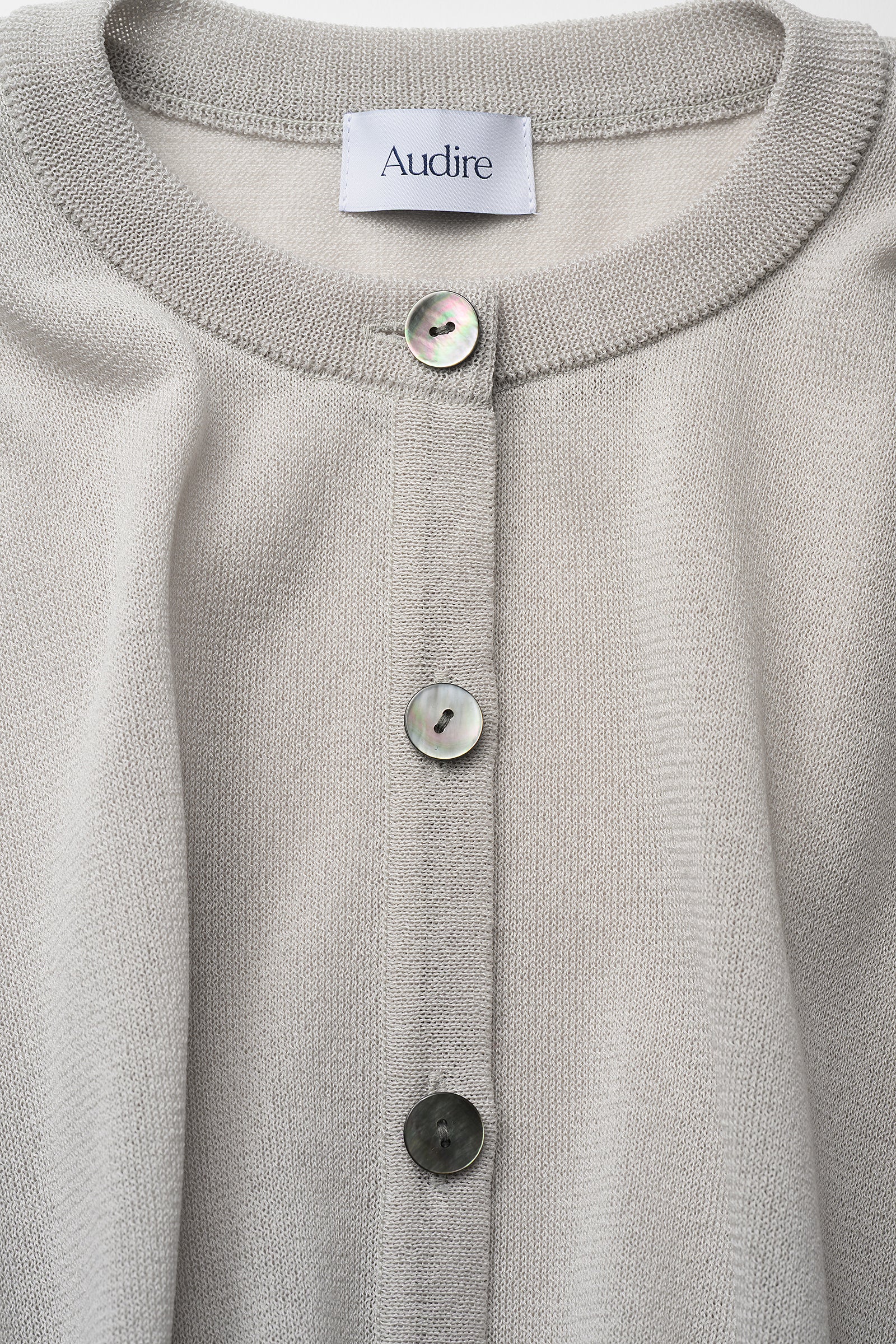 Candy gather cardigan(Pale gray) – Audire