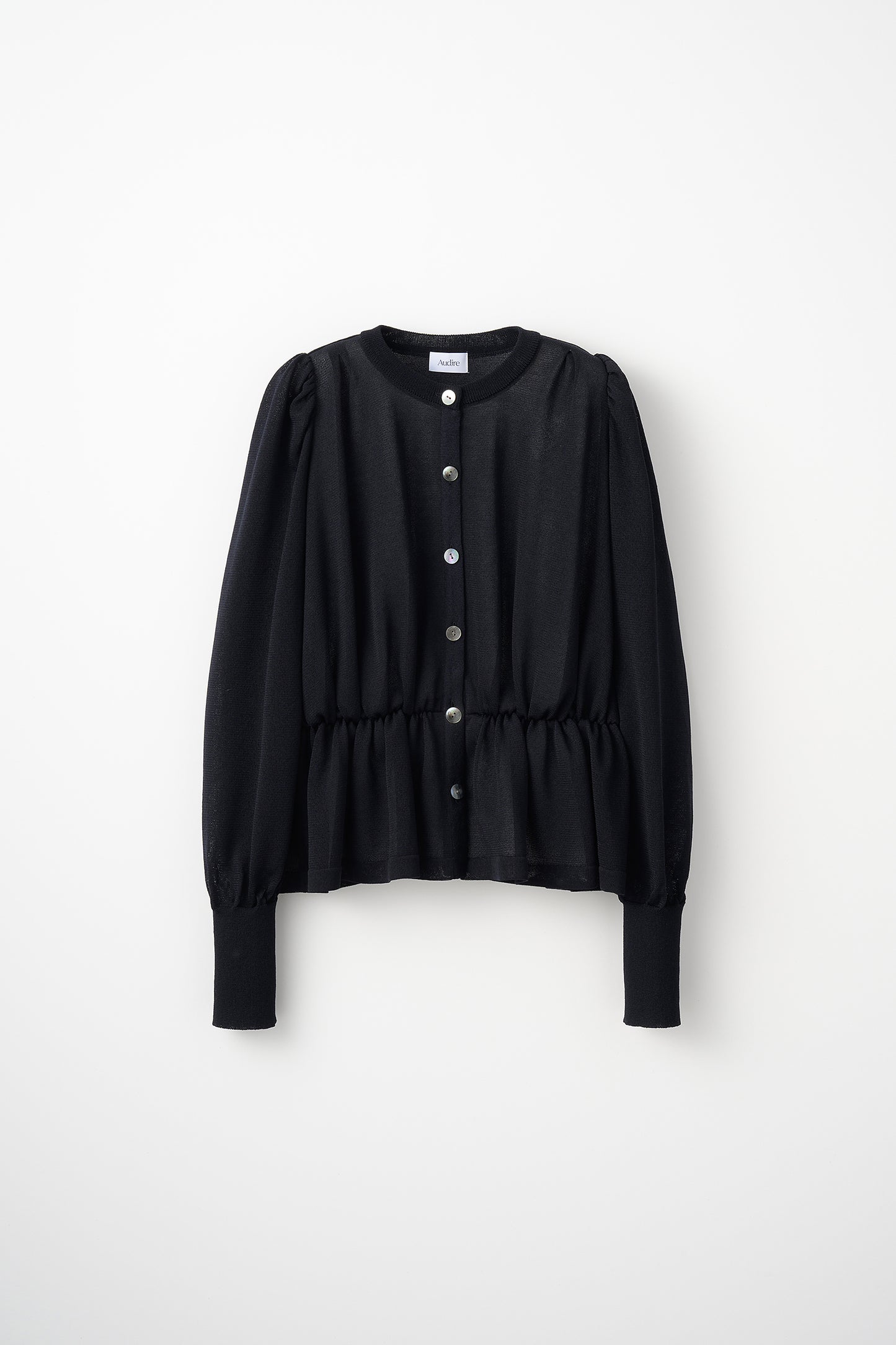 Candy gather cardigan(Dark navy)