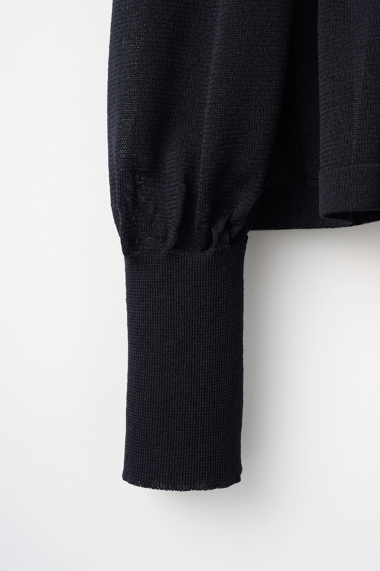 日*0様 キャンディアップリケカーディガン　Black Candy gather cardigan(Dark dark navy) – Audire