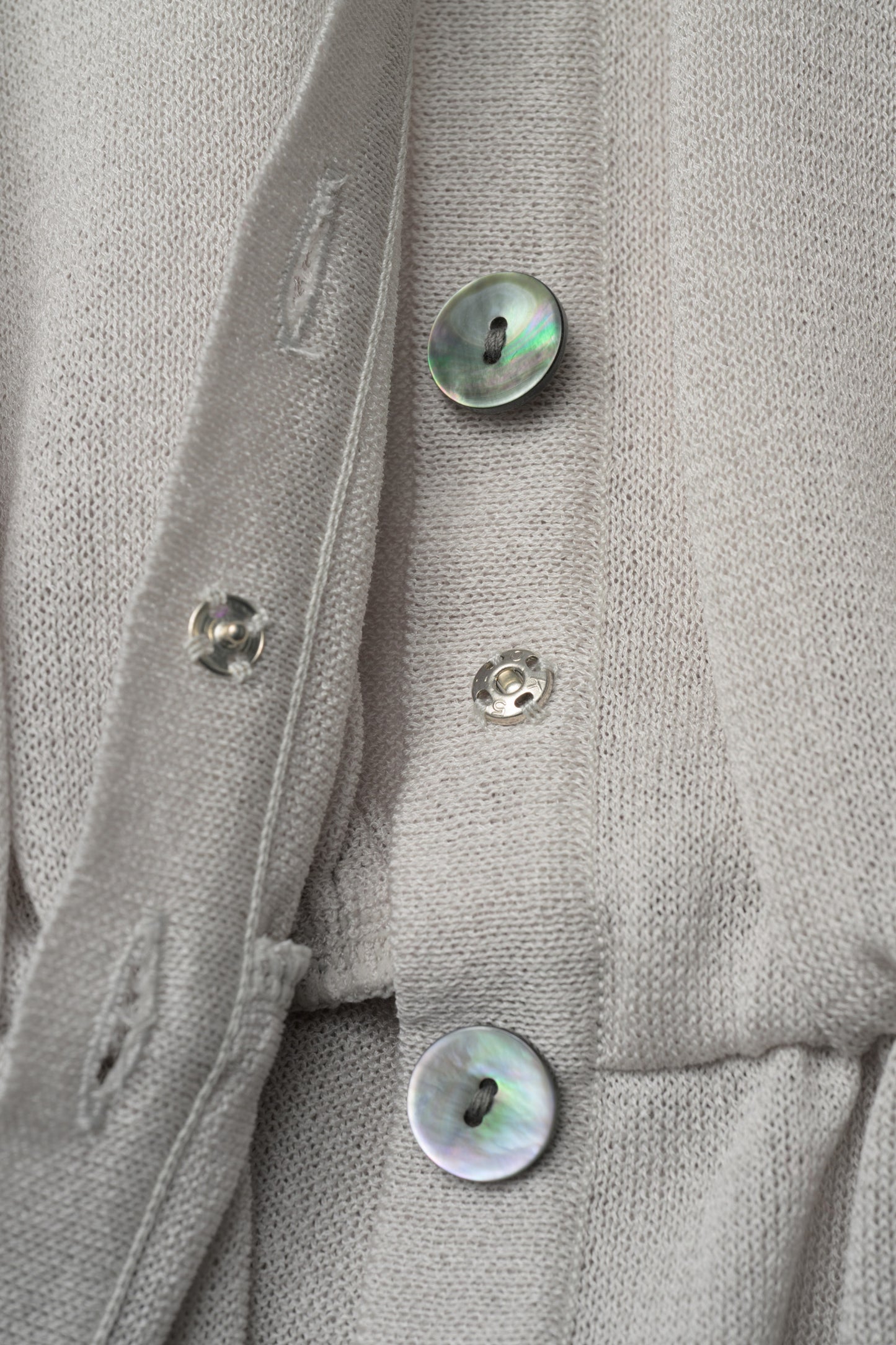 Candy gather cardigan(Pale gray)