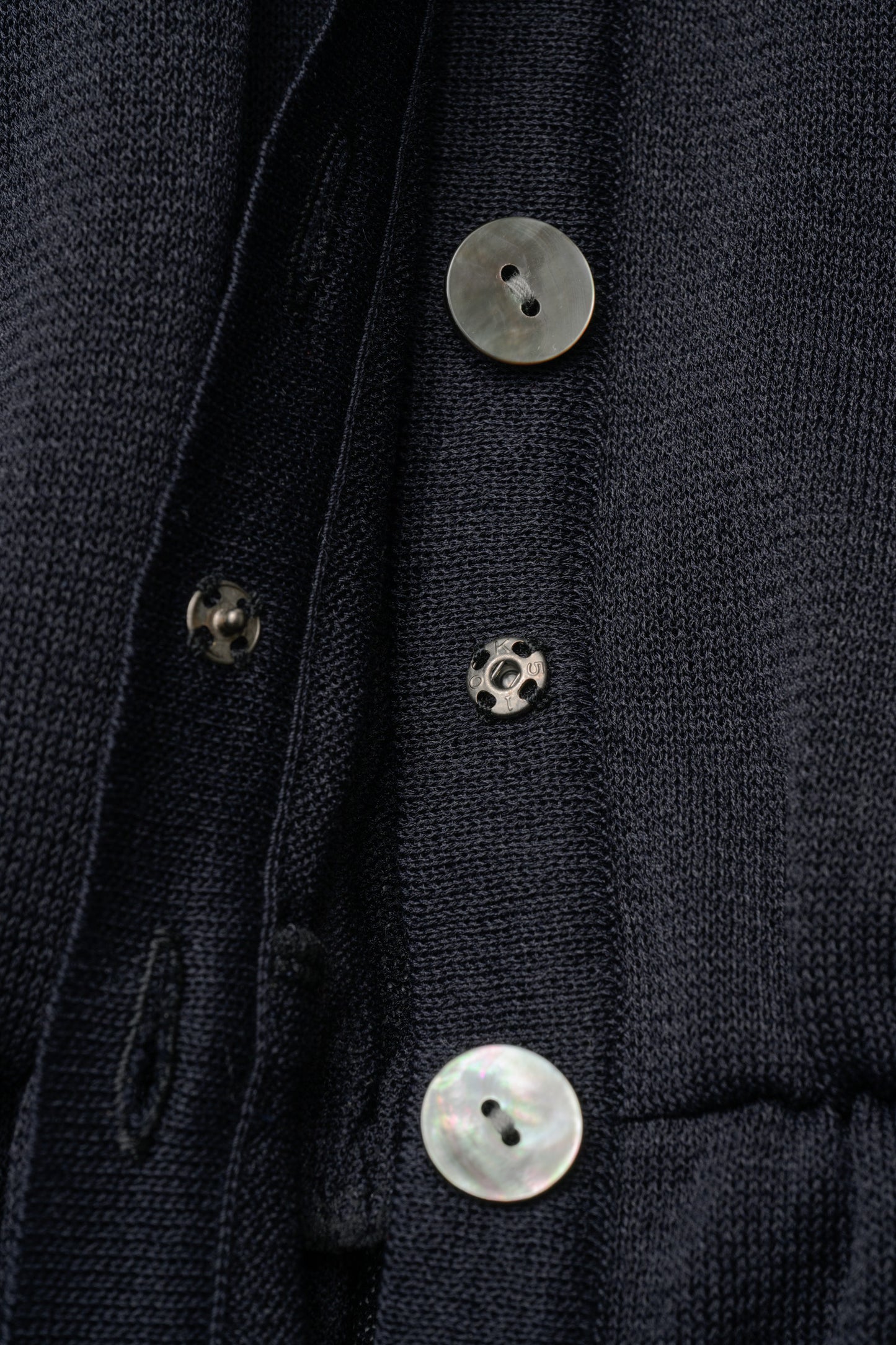 Candy gather cardigan(Dark navy)