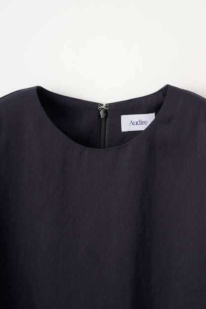 Peony cuffs tops(Navy)