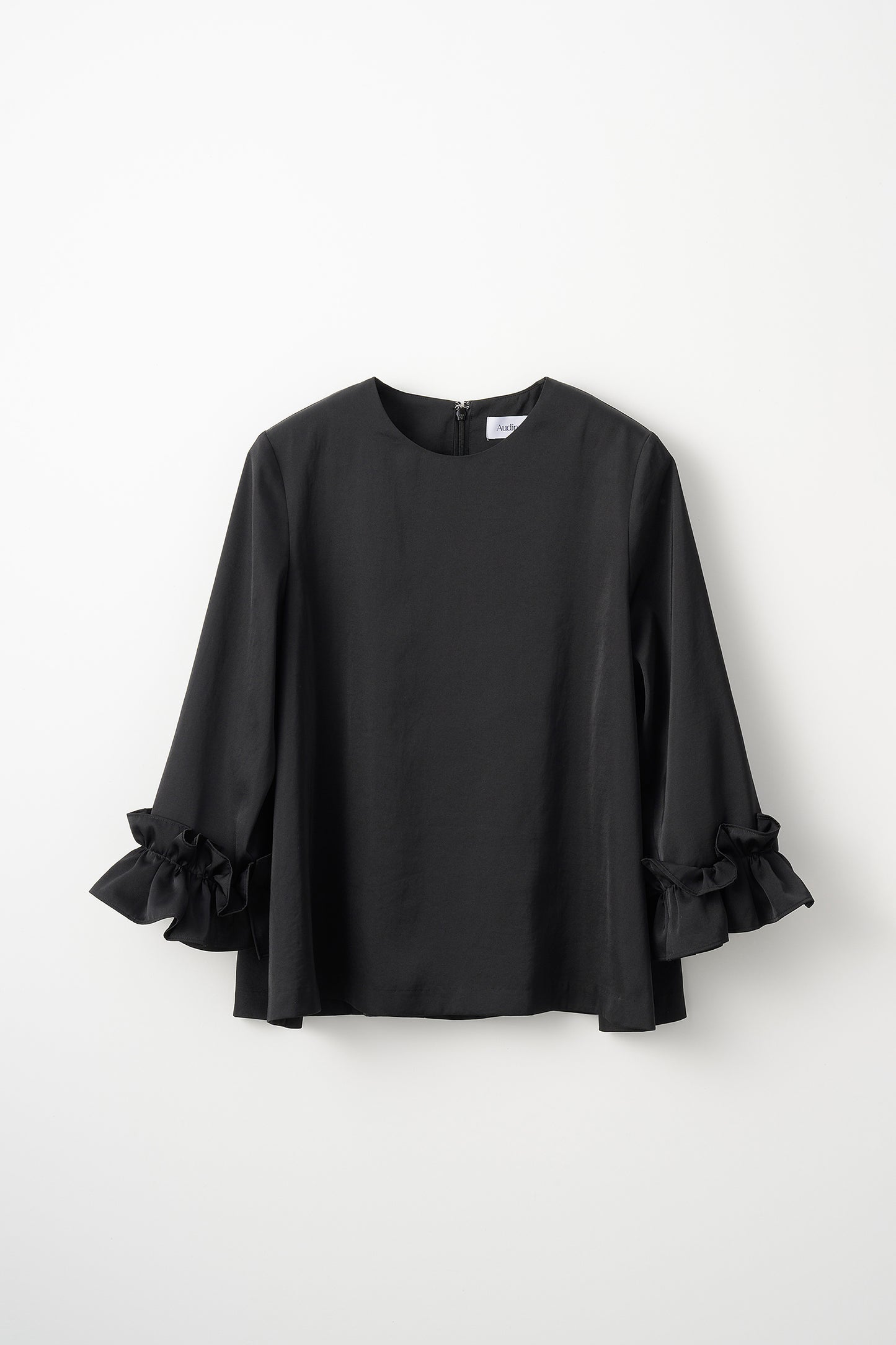 Peony cuffs tops(Black)