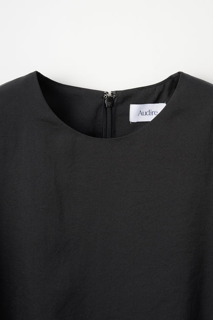 Peony cuffs tops(Black)